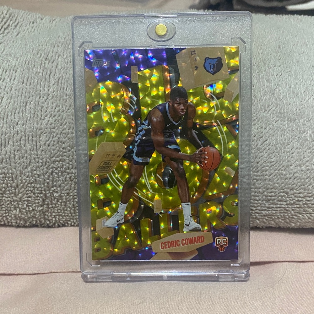 2025 Topps Basketball Cedric Coward Big Box Ballers Rookie!!